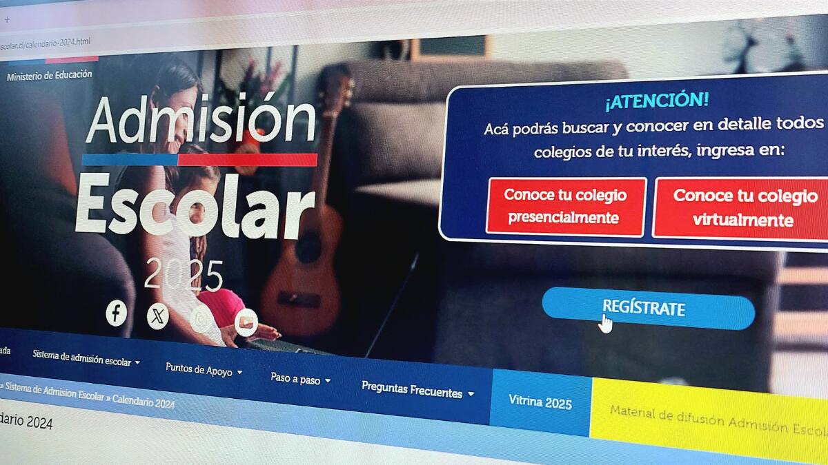 Este viernes comienzan las postulaciones al Sistema de Admisión Escolar 2025: ¿Cómo postular?