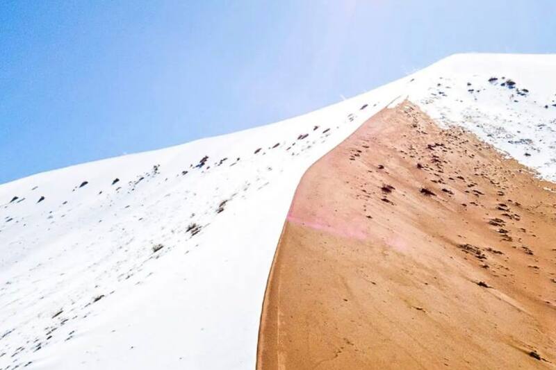 Podría generar chubascos de nieve en zonas altas del desierto de Atacama.