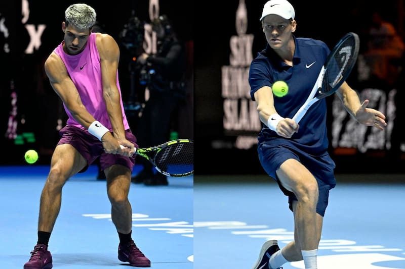 Carlos Alcaraz jugará la final con Jannik Sinner.