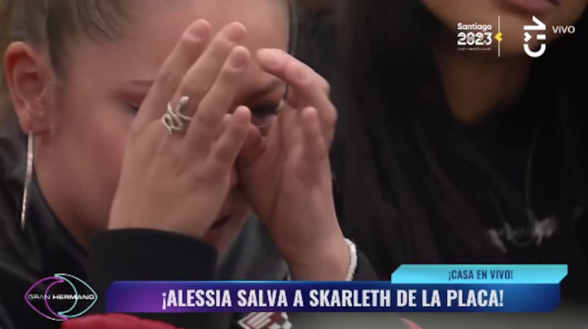 Skarleth Labra fue salvada de la placa de nominación por Alessia Traverso. Foto: CHV.