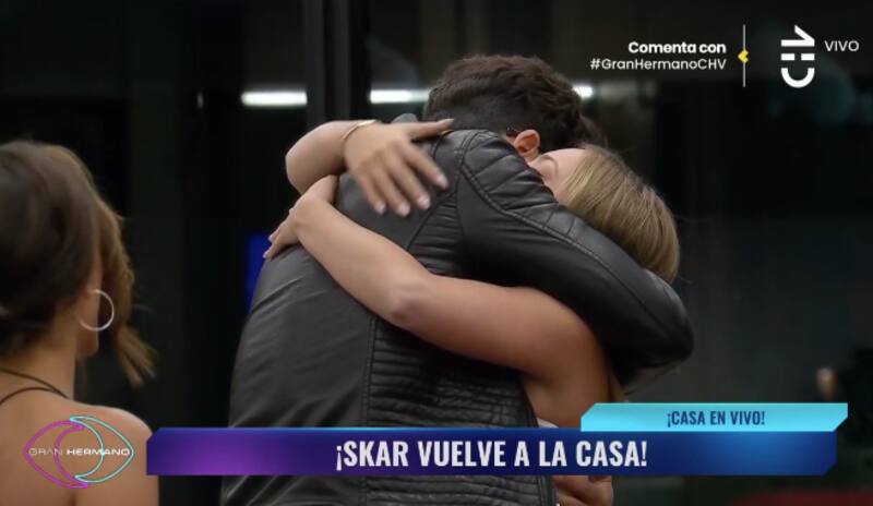 Skarleth Labra regresó a "Gran Hermano" Chile. Foto: CHV.