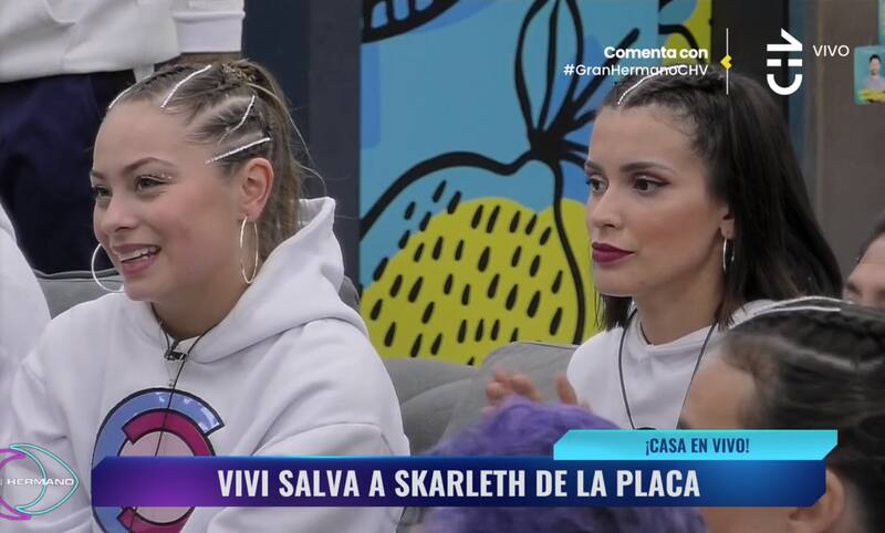 Vivi salvó a Skarleth de la placa de nominación.
