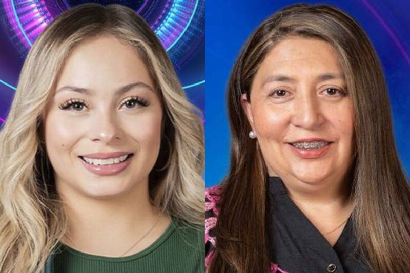 El cruce entre Skarleth Labra y Jennifer Galvarini en "Gran Hermano" Chile.