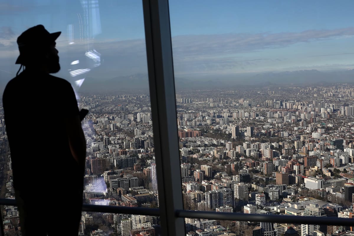 Una de las vistas de Santiago que puedes encontrar en el lugar. Foto: Agencia Aton.