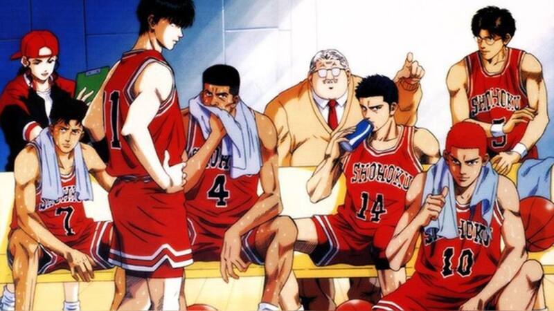 La serie original de "Slam Dunk" es muy popular en nuestro país.