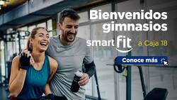 Caja 18 ofrece increíble descuento en Smart Fit para todas sus sucursales