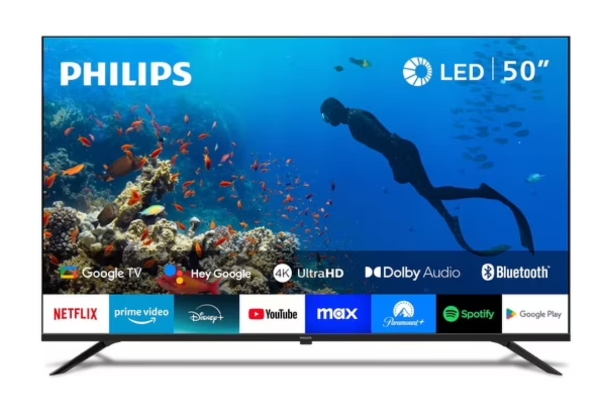 Lider ofrece este televisor con un 47% de rebaja. Foto: Sitio web de Supermercado Lider.