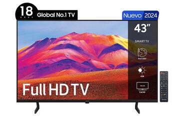 ABC tiene este Smart TV Samsung de 43 pulgadas con un 61% de descuento