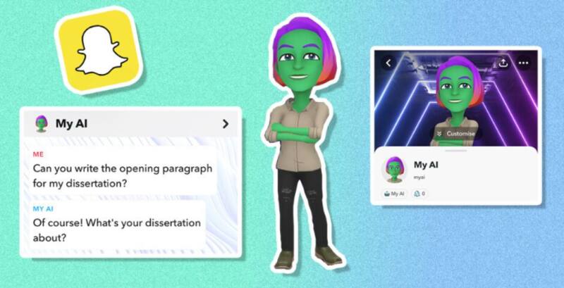 Conoce todos los detalles de este nuevo chatbot de Snapchat. Créditos: Snapchat.