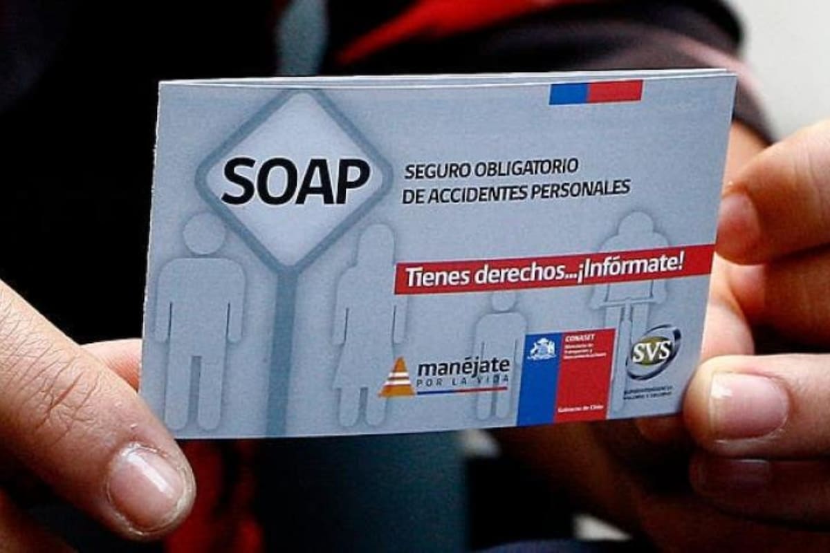 Este documento es obligatorio para conducir en Chile.