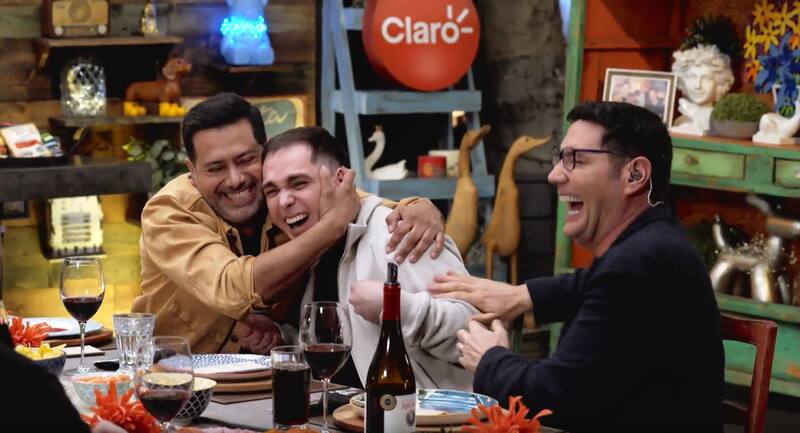 Lucho Miranda en "Socios de la Parrilla"