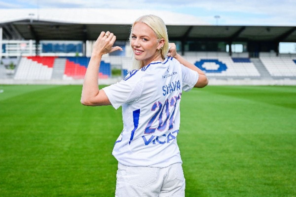 es la nueva defensora del Olympique de Lyon de Tiane Endler. Foto: OL Féminin.