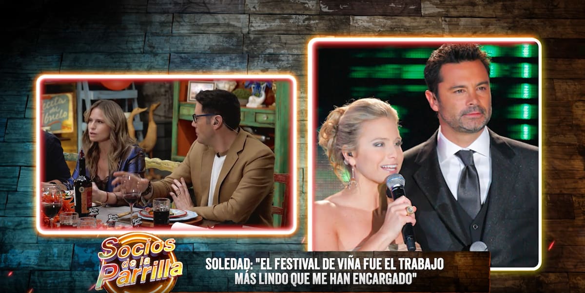 se emocionó al hablar de Felipe Camiroaga.