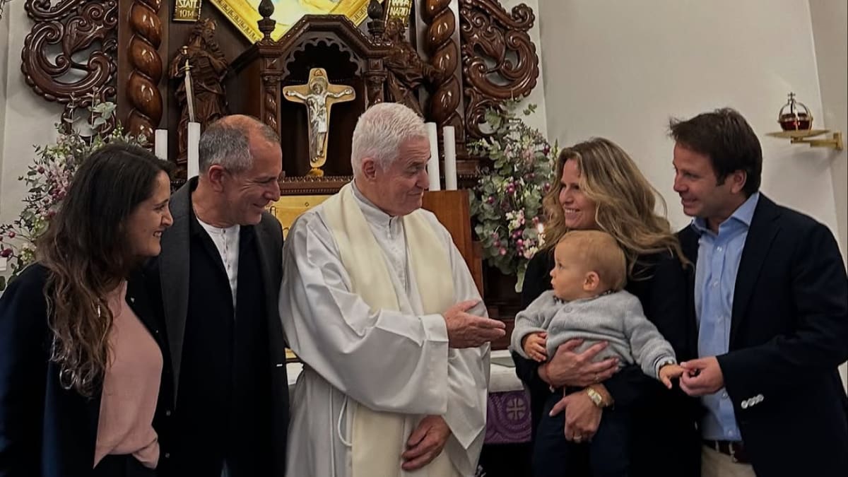 El especial significado que Soledad Onetto le dio a las lluvias en el día del bautizo de Borja, su hijo
