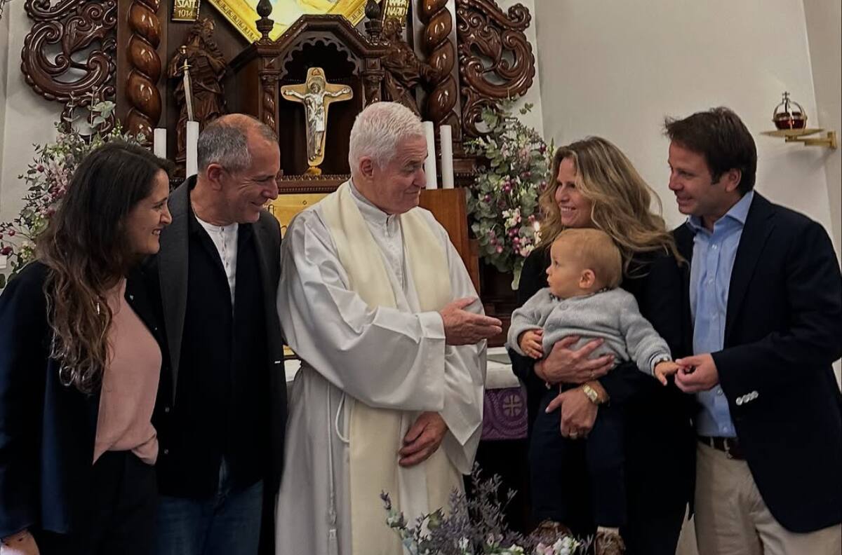 El especial significado que Soledad Onetto le dio a las lluvias en el día del bautizo de Borja, su hijo