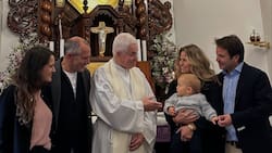 El especial significado que Soledad Onetto le dio a las lluvias en el día del bautizo de Borja, su hijo