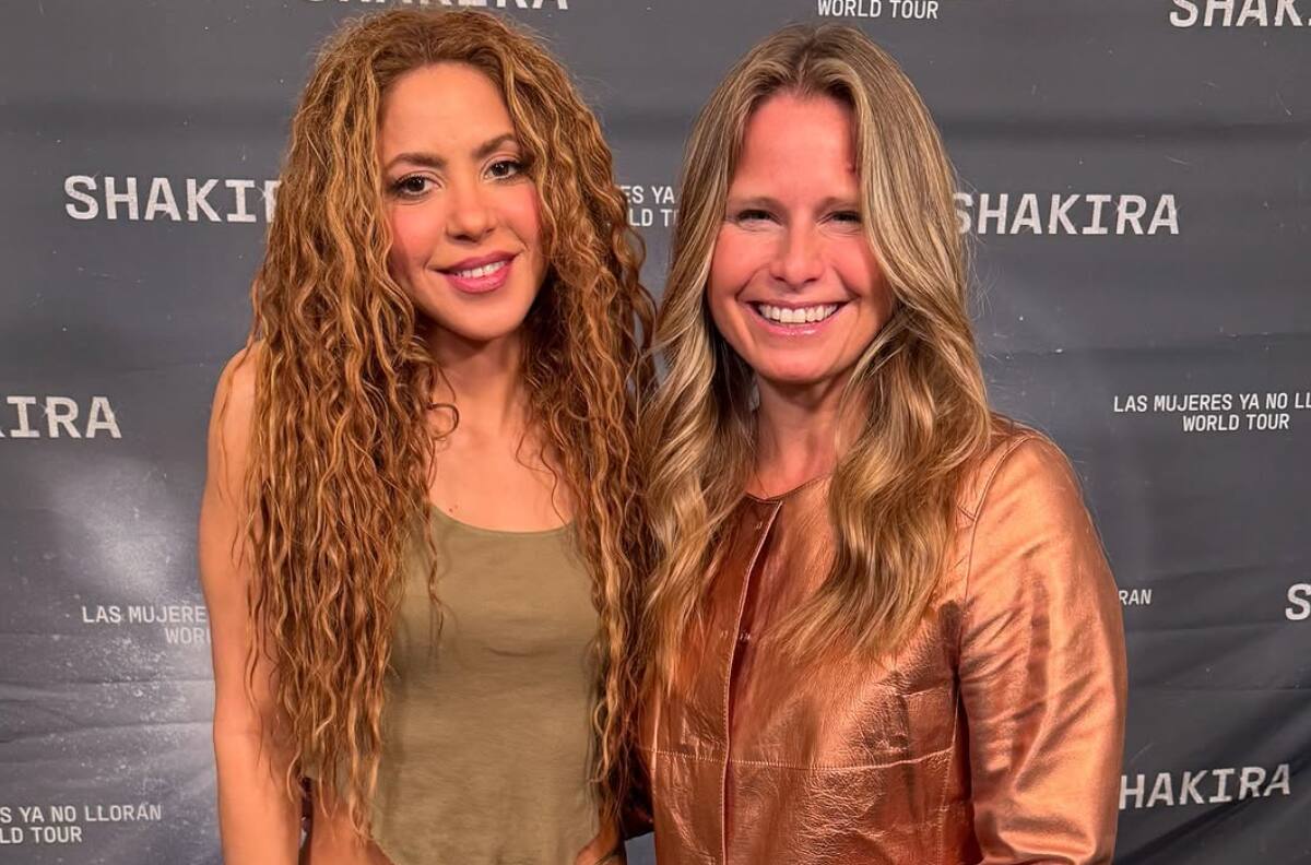 Soledad Onetto cumple su sueño con Shakira: “Capeamos la lluvia, truenos y relámpagos”