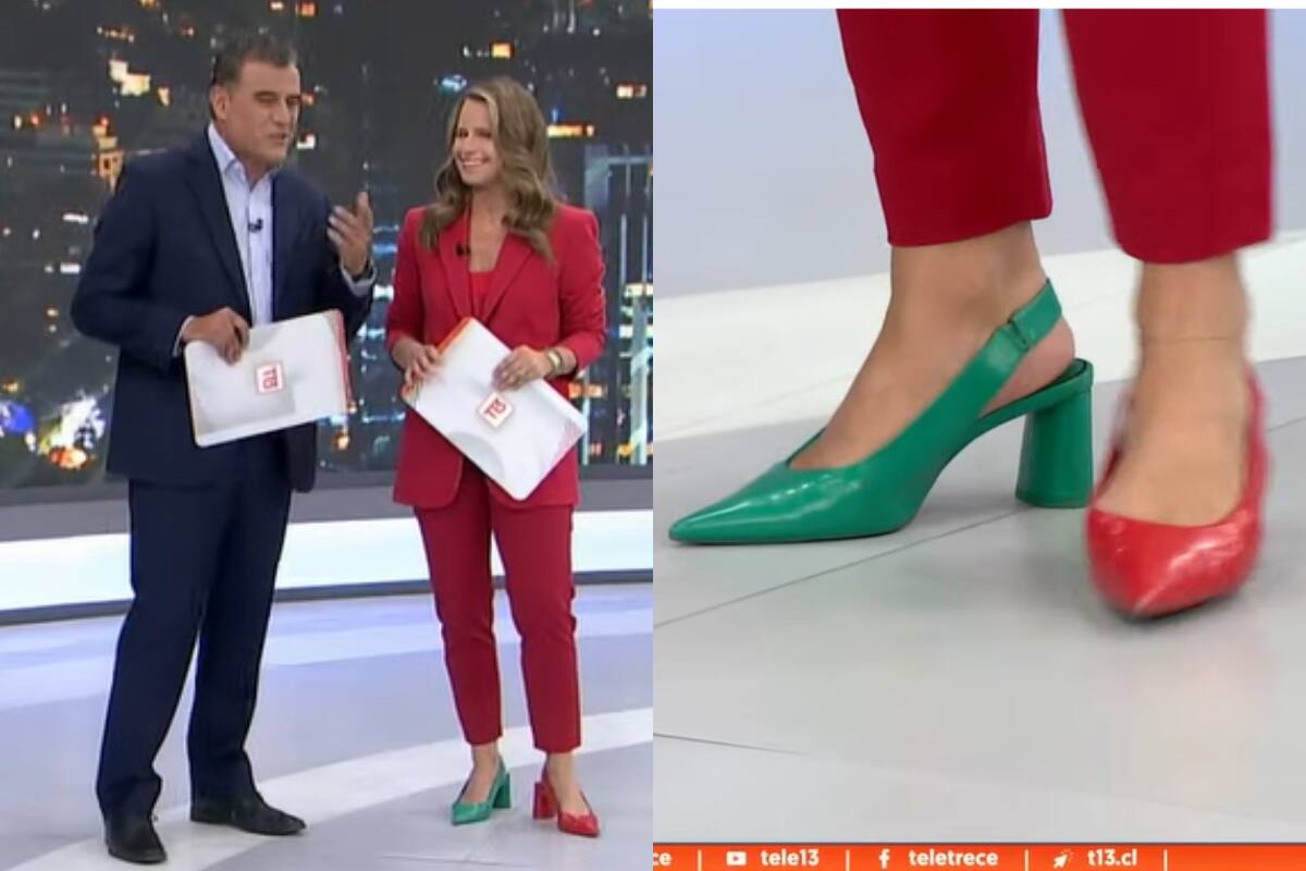 Soledad Onetto y Ramón Ulloa en el noticiero de Canal 13/ Youtube
