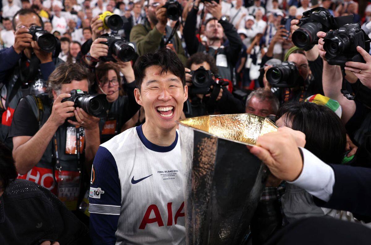 VIDEO | Igual que Harry Kane: la emoción desbordada de Son Heung-min al ganar su primer título