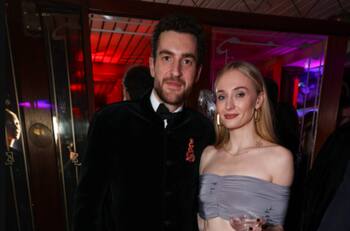 Sophie Turner es captada en Italia con su nuevo galán inglés