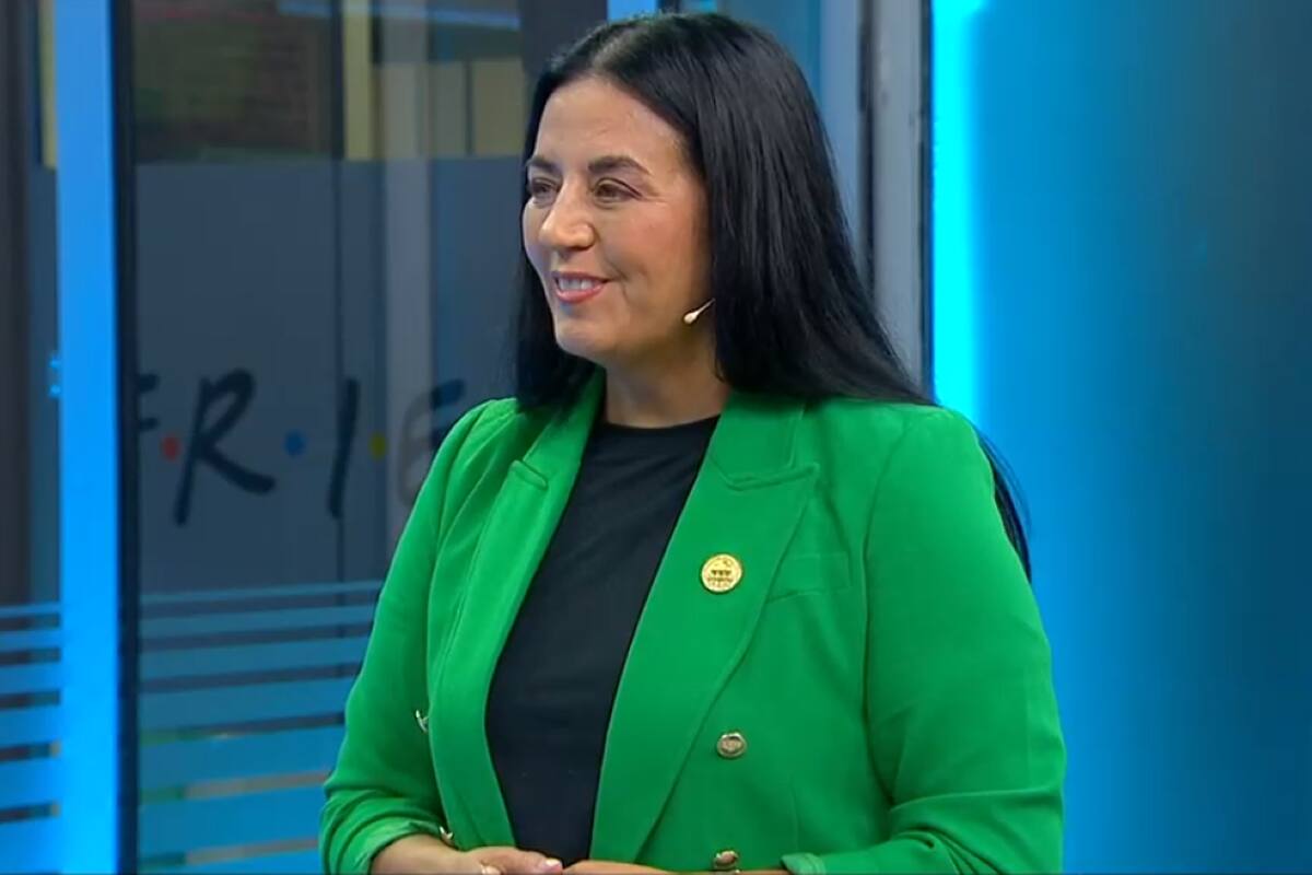 La Ministra de Turismo de Canadá vino a Chile en representación del primer ministro, Justin Trudeau. Foto: CNN Chile.