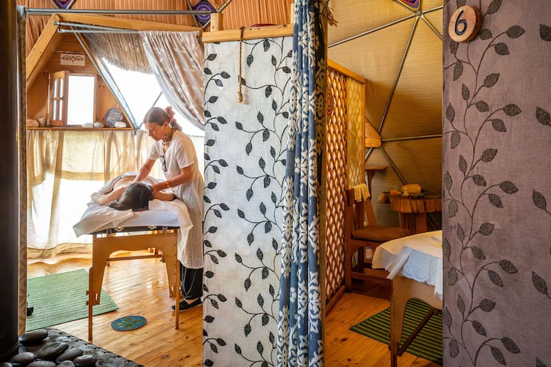 El lugar ofrece masajes, reflexología, acupuntura, sauna, entre otros servicios. Créditos: Spa Salud - Cascada de las Ánimas.