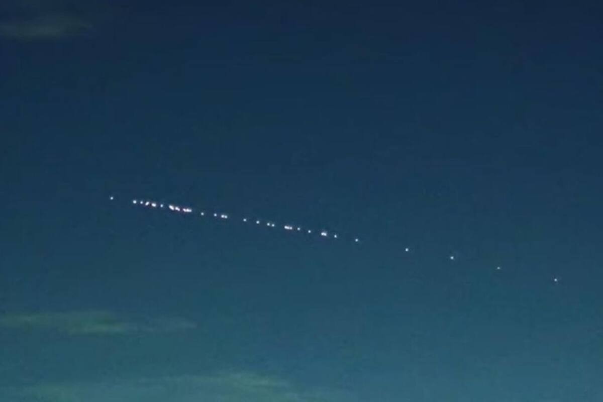 Tren de satélites es visible a simple vista desde diferentes puntos del planeta.