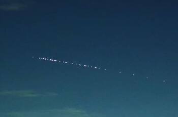 Nuevo tren de satélites de Starlink se verá en la RM: conoce a qué hora y dónde pasarán