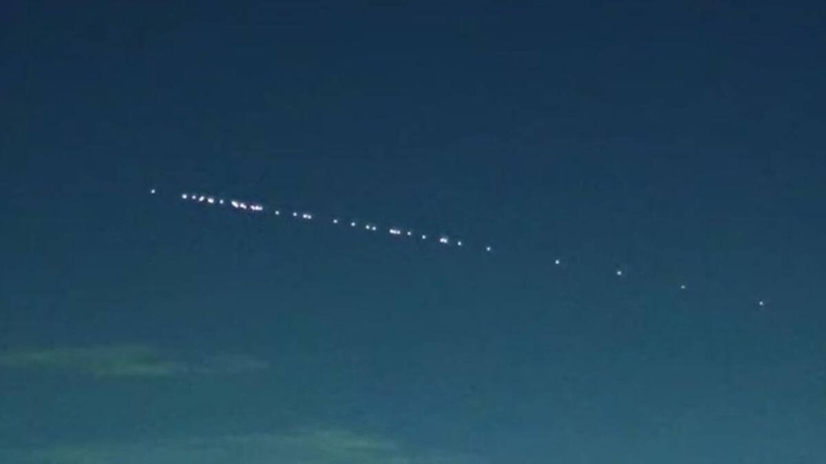 ¿Cuándo ver el próximo despegue del tren Starlink en Chile?: estos son los horarios y regiones en donde se podrá observarlo