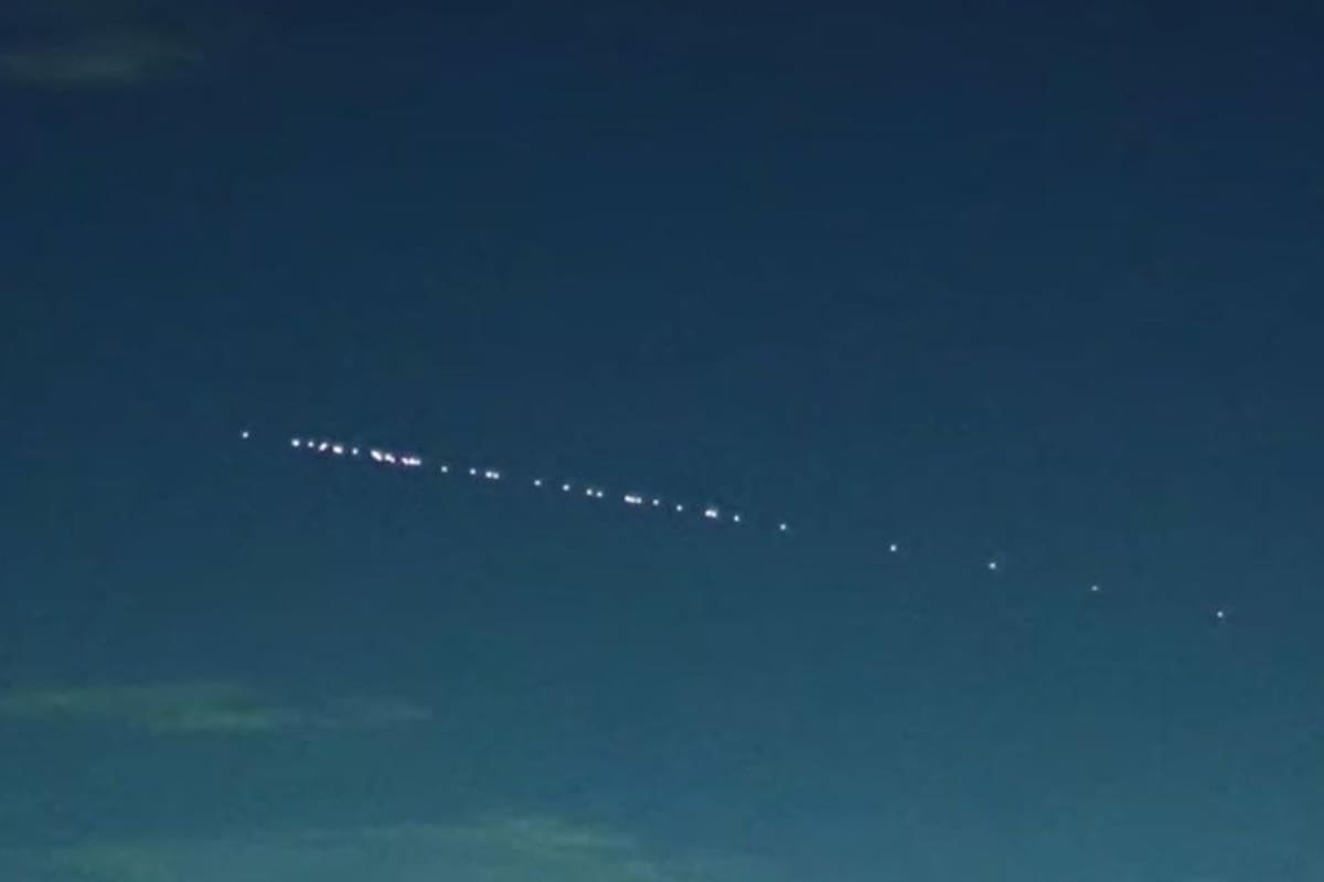 Tren de satélites es visible a simple vista desde diferentes puntos del planeta.