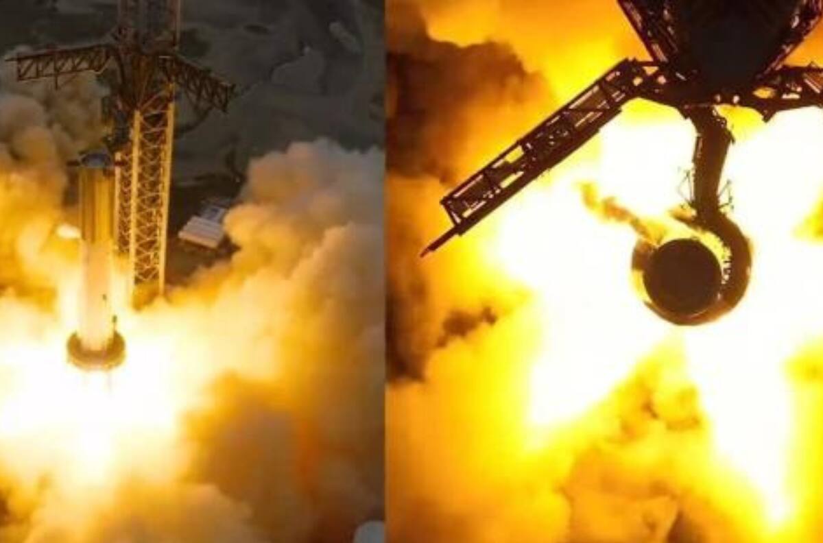 VIDEO | Increíble encendido del motor estático de la nave Starship que podría llevar gente a marte