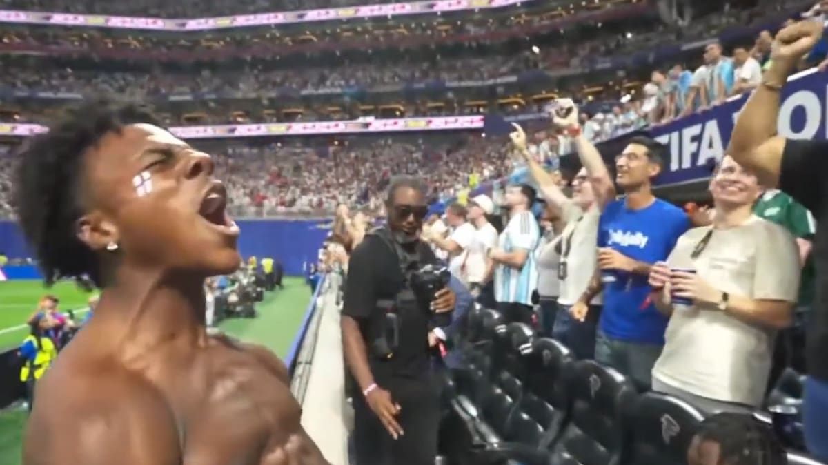 VIDEO | Se los gritó con todo: Speed festejó el gol de Inglaterra frente a cientos de argentinos en el estadio