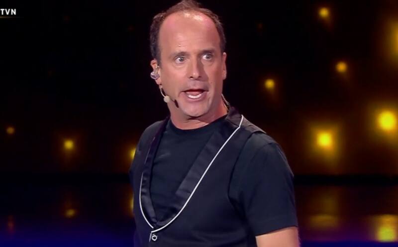 estrenó imitación a George Harris. Créditos: Captura TVN