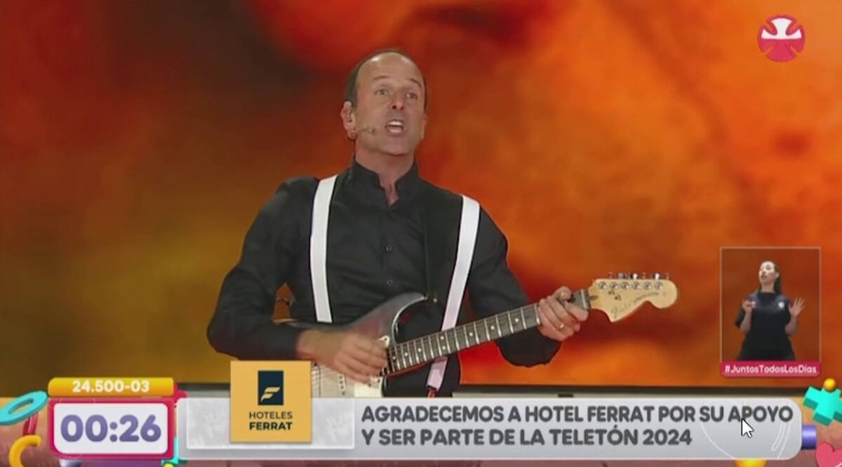 retornó a la Teletón con una rutina que dio mucho de qué hablar.