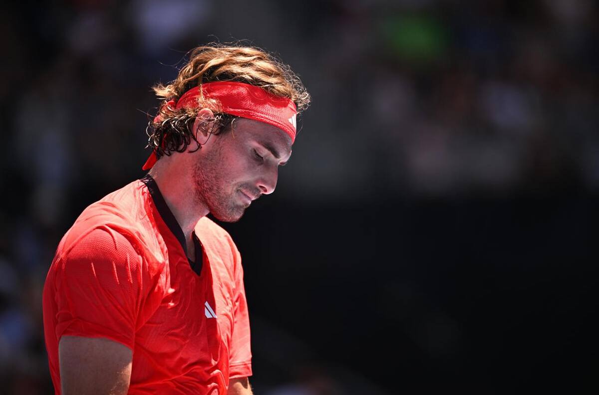 Tsitsipás cae sin parar y reacciona con fuerte autocrítica: “El tenis es muy extraño”