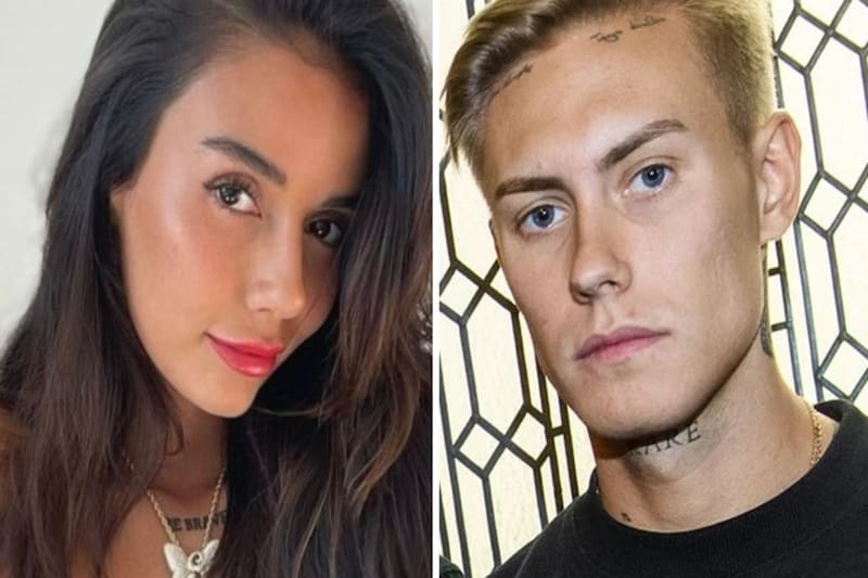 y Dante Lindhe se conocieron en el 2020. Créditos: Instagram