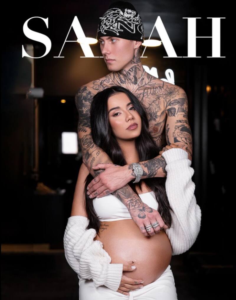 Steffi Méndez y Dante Lindhe serán padres por primera vez. Créditos: Instagram