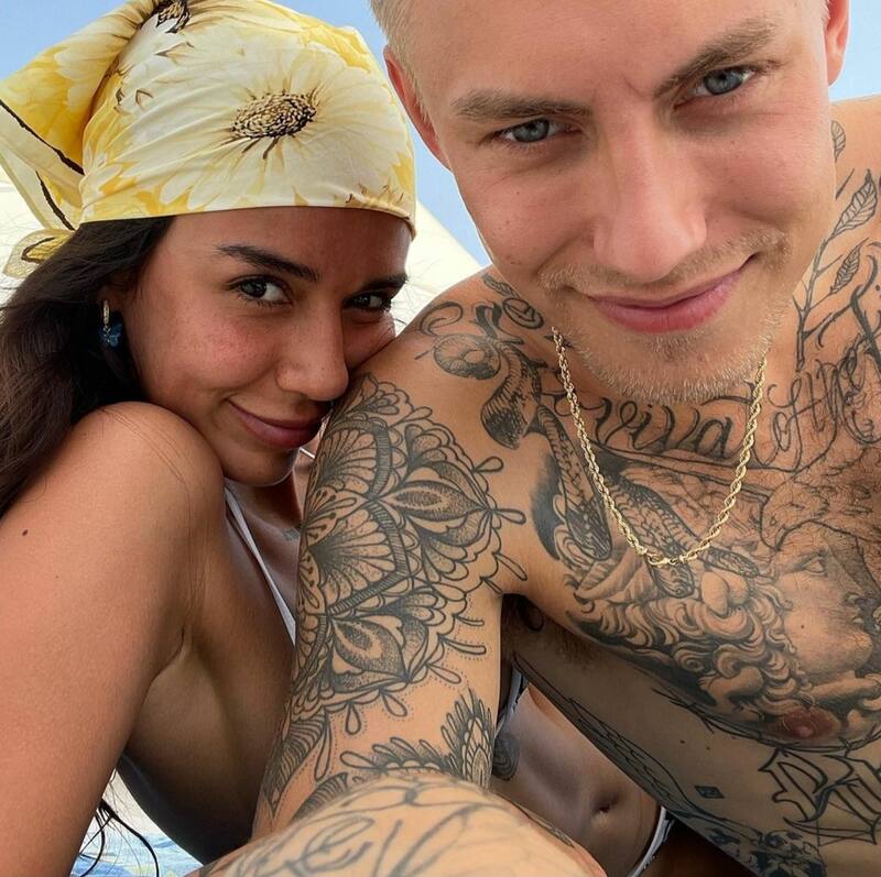 Steffi Méndez y Dante Lindhe aún no escogen el nombre de su hijo. Créditos: Instagram