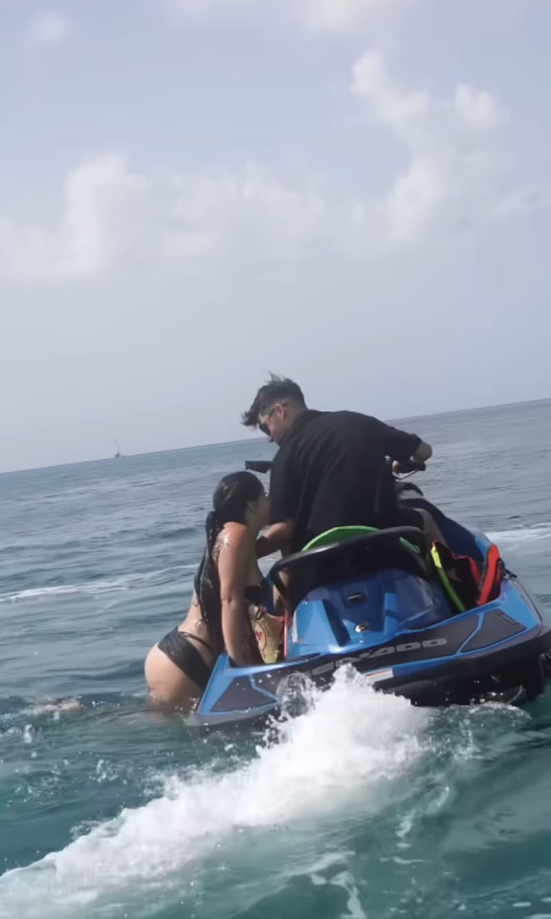 Steffy Elizondo y Jere Klein compartieron juntos en México.