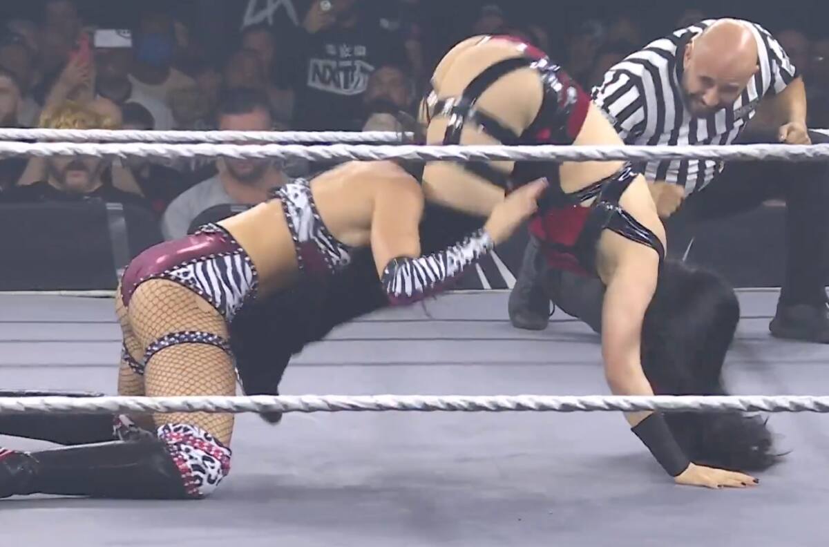 VIDEO | “Es impresionante esta mujer”: la chilena Stephanie Vaquer se lució en WWE NXT