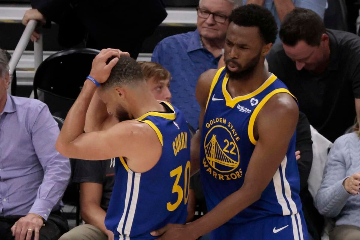 no pudo evitar la derrota de Golden State Warriors en el Play-in de la NBA (Foto: EFE)