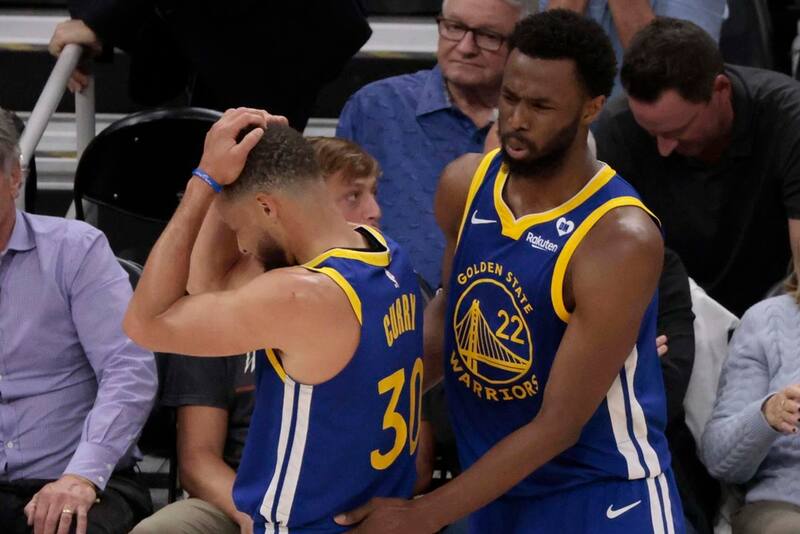 no pudo evitar la derrota de Golden State Warriors en el Play-in de la NBA (Foto: EFE)