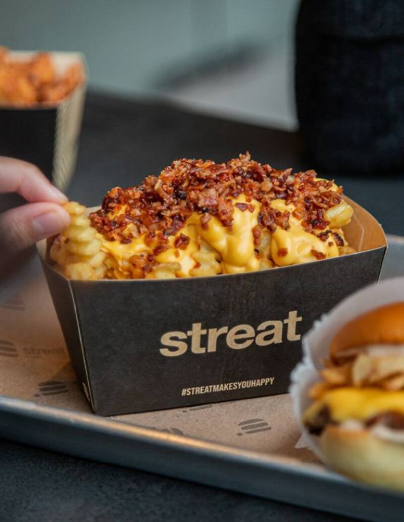 Streat Burger celebró el cierre del negocio. Créditos: @streatburger