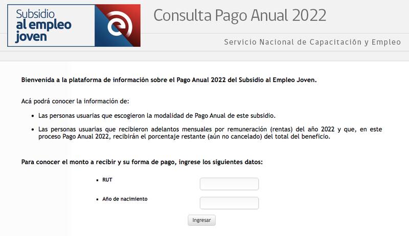Así es el sitio web donde puedes averiguar cuánto te pagarán por el Subsidio al Empleo Joven.
