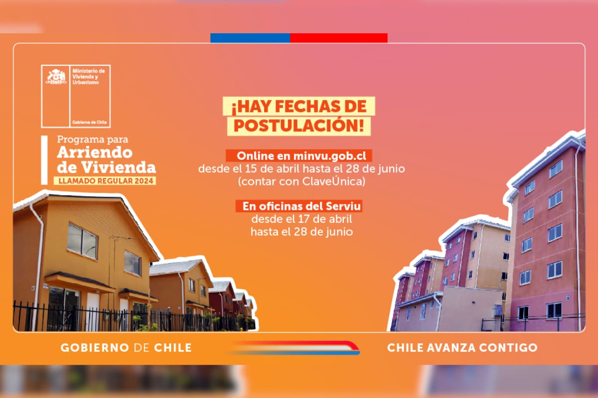 Esta es la fecha de postulación a este beneficio del Minvu.