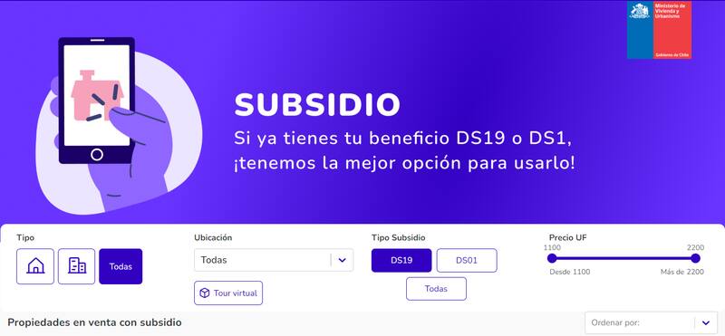 Conoce las viviendas a las que puedes acceder. Créditos: Captura Toctoc