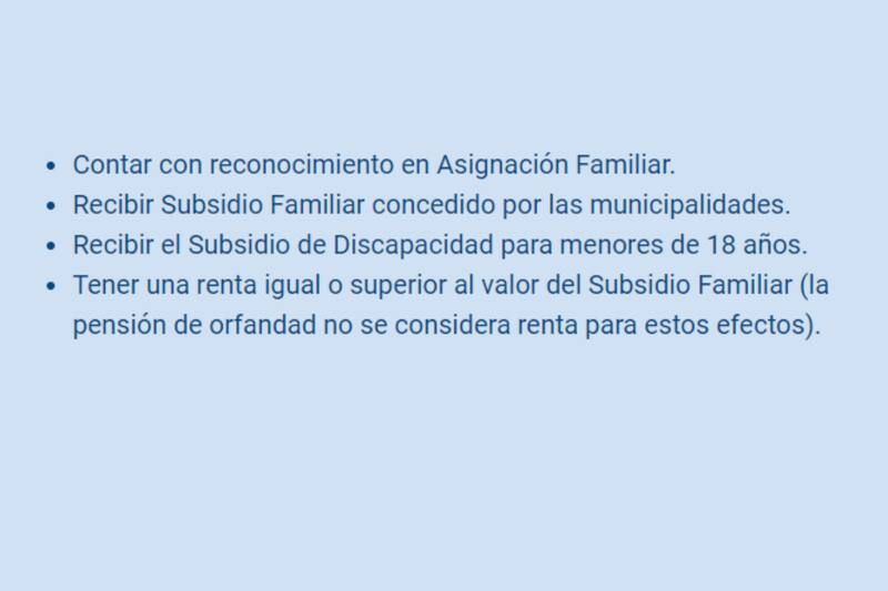 Estos son los casos en los que no se puede recibir el SUF Automático.