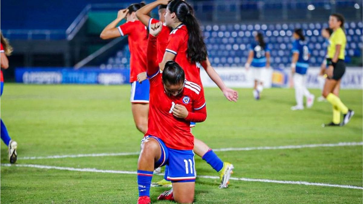 Chile mete miedo en el Sudamericano Femenino Sub 17: gana, queda líder y jugará “final” con Argentina