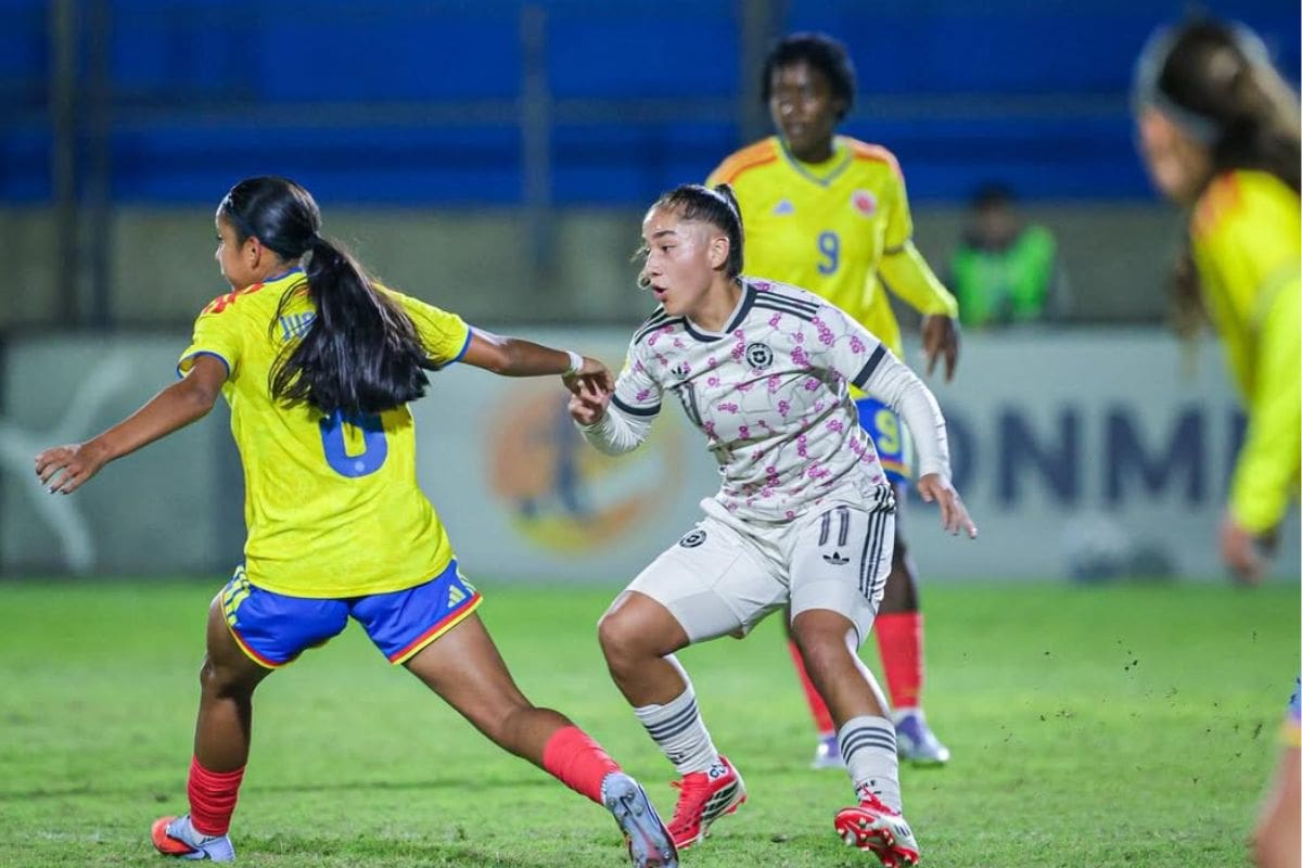 Chile empató con Colombia. Foto: Comunicaciones/FFCh