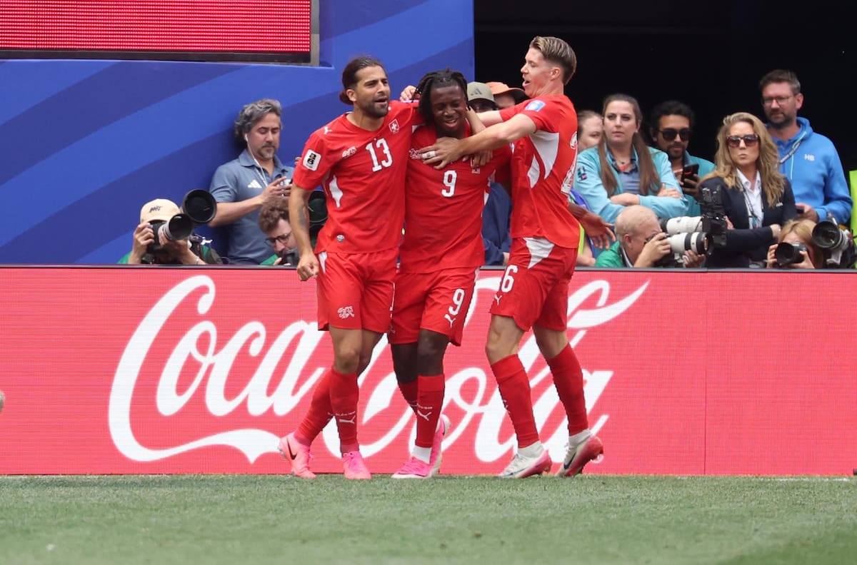 Suiza se enriela en el Mundial 2026: no tuvo piedad con Bosnia y Herzegovina en Los Angeles